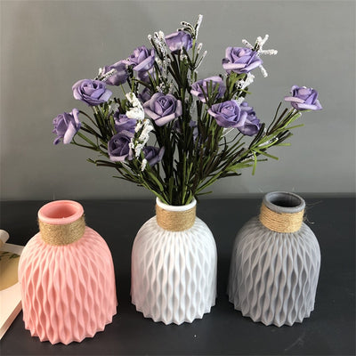 Modern Flower Vase Imitation Ceramic Flower Pot